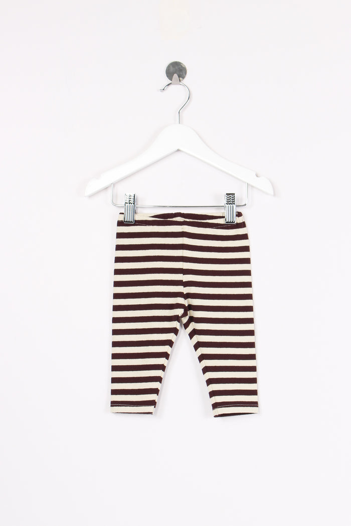 Leggings Riga Natural/burgundy