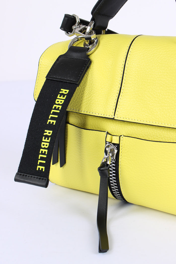 Chloe Mini Cartella Zip Centrale Daffodil-5