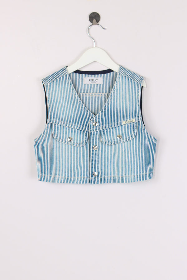 Top Cropped Denim Riga Denim