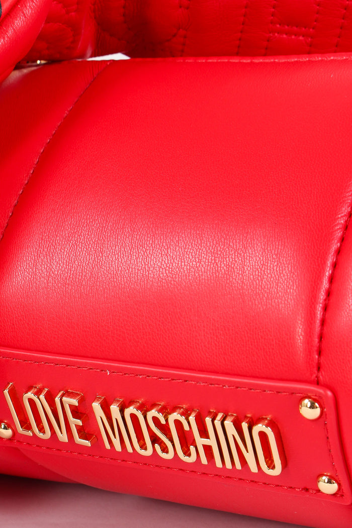 Bauletto Puffy Rosso/nero-7