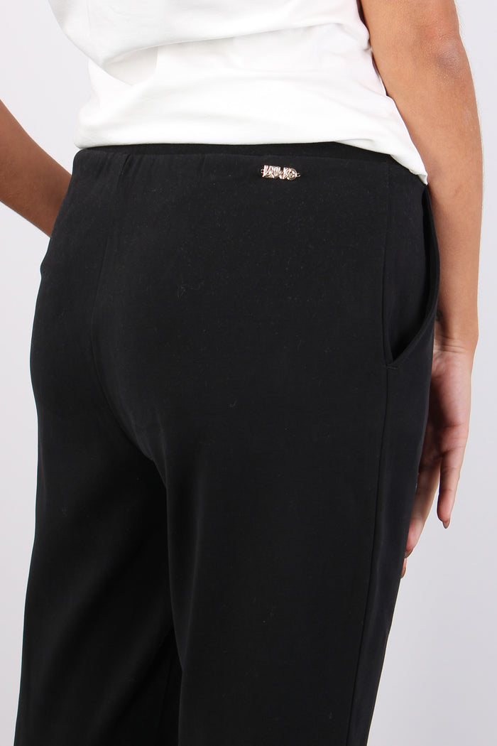 Pantalone Jogging Punto Milano Nero-6