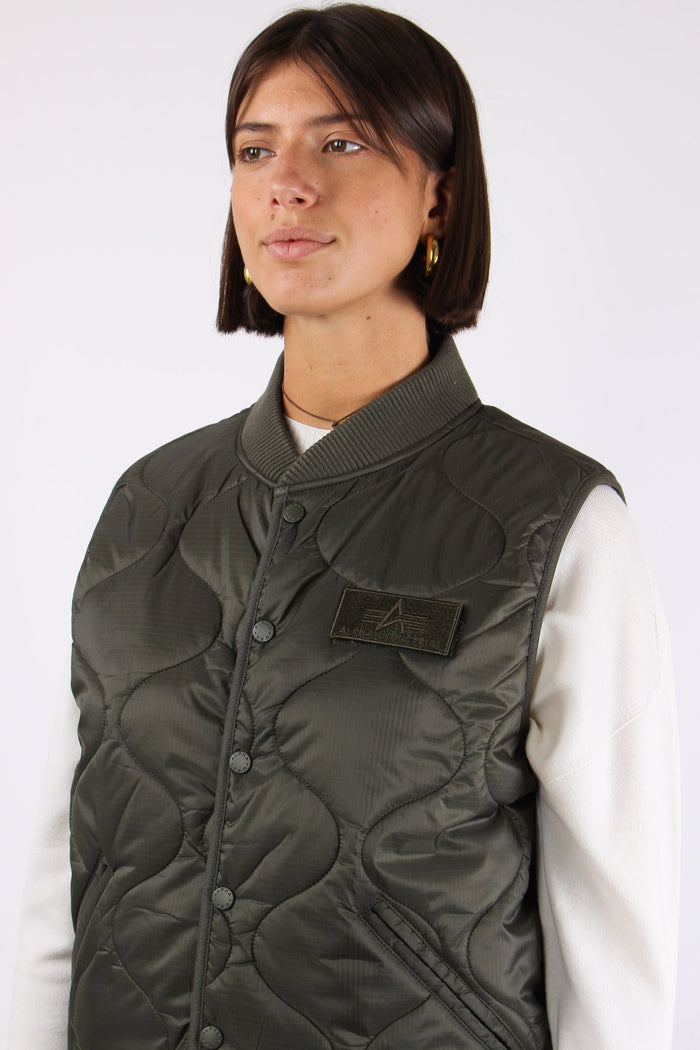 Vest Nylon Dark Olive-7