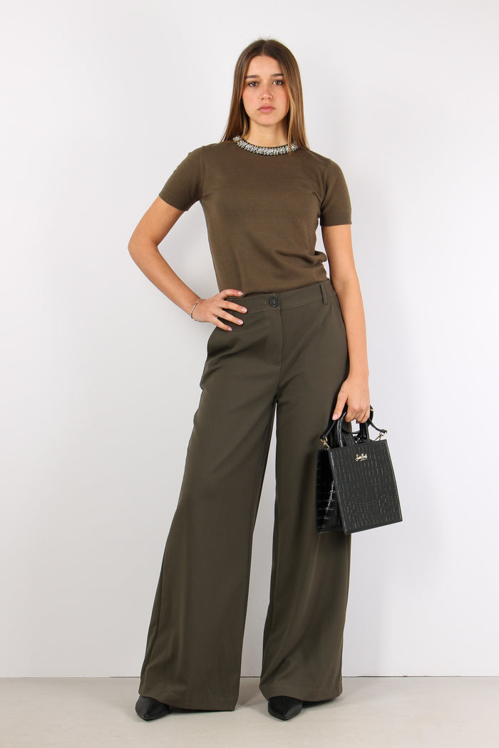 Pantalone Tasconato Mano Lana Militare-5
