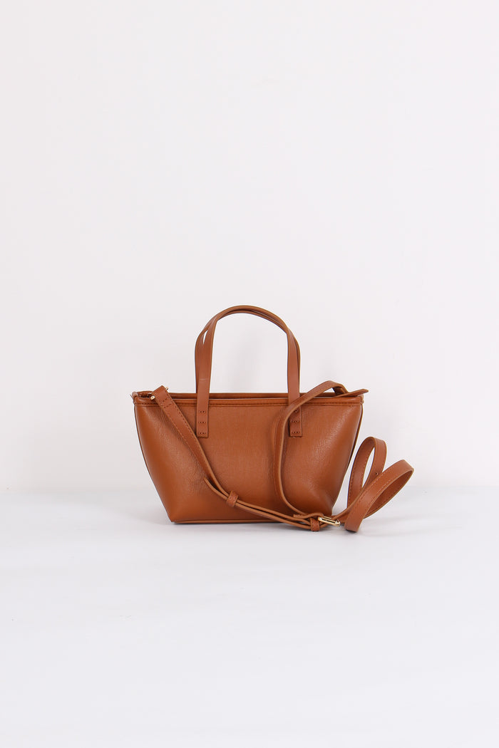 Mini Shopping Banda Monogram Cognac-3