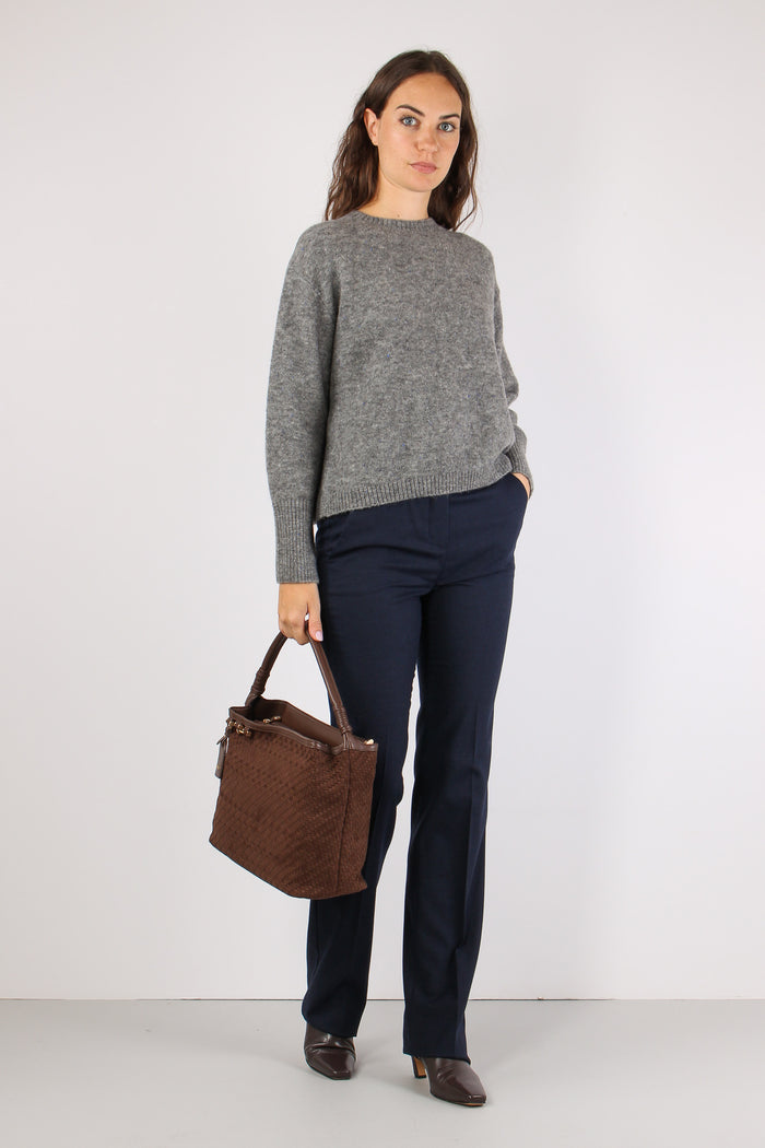 Mllpietre1 Pantalone Stretto Blu-3