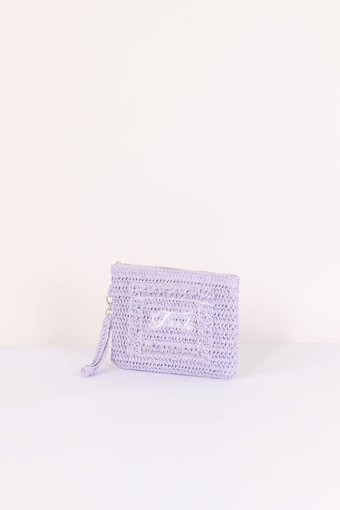 Pochette Rafia Lilla-2