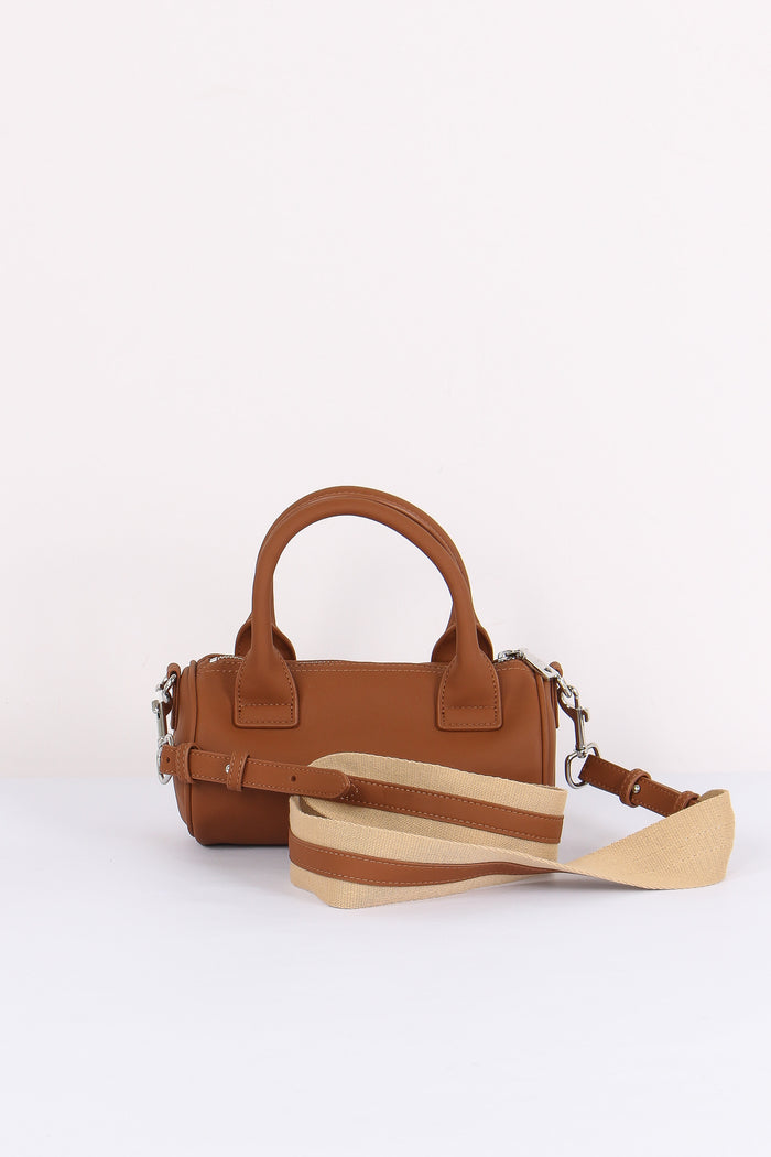 Bauletto Lettering Cuoio-3