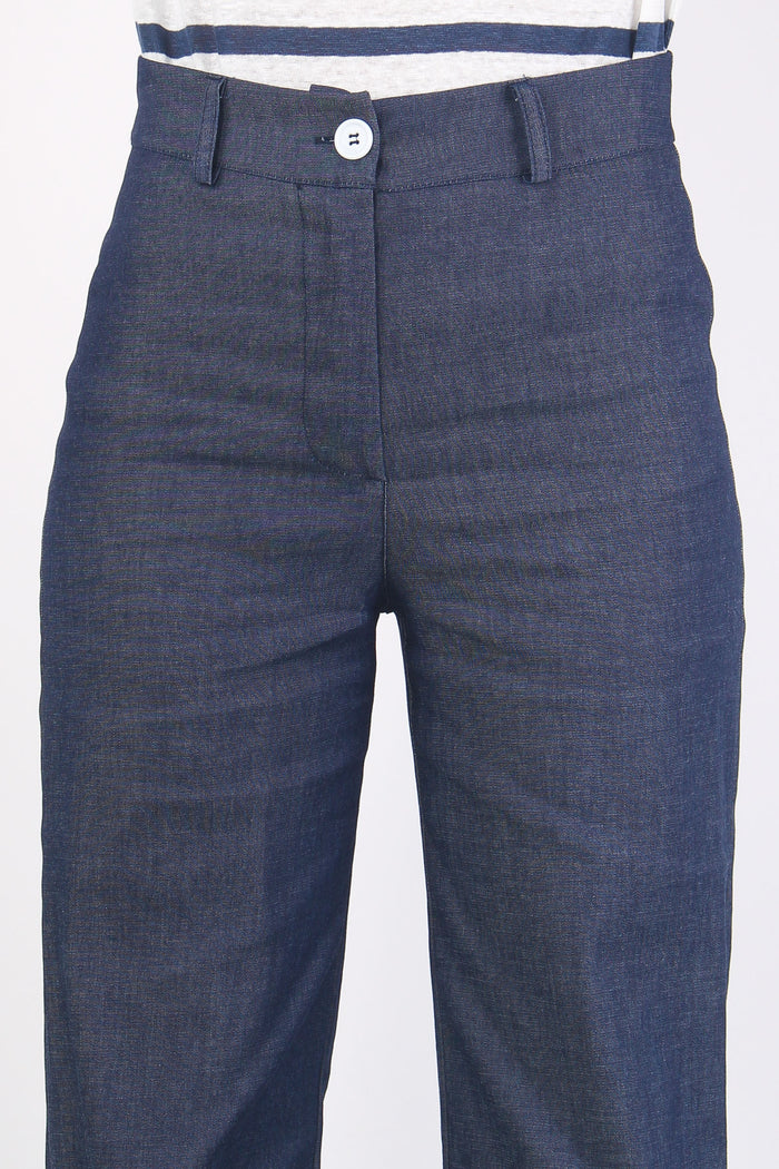 Pantalone Chambry Blu-7