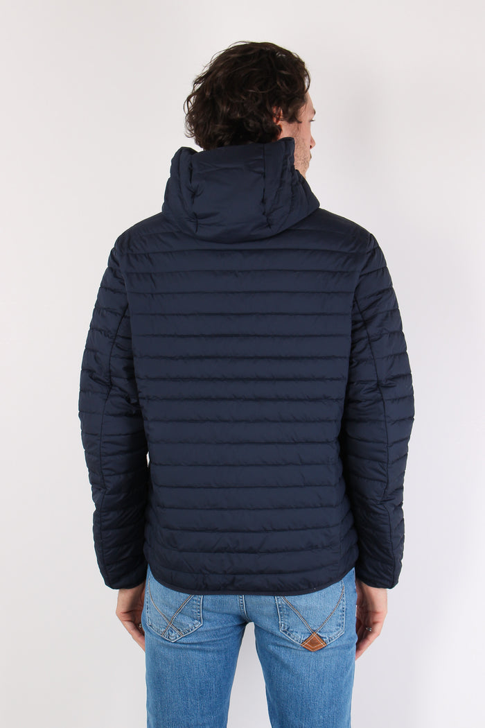 Cael Giubbotto Cappuccio Navy Blue-6