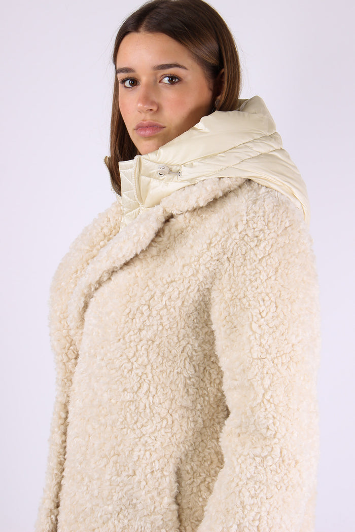 Teddy Lunghezza Media White Swan-6