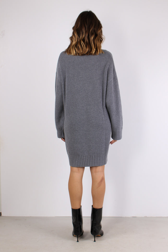 Ask Abito Collana Strass Grigio/monumento-4