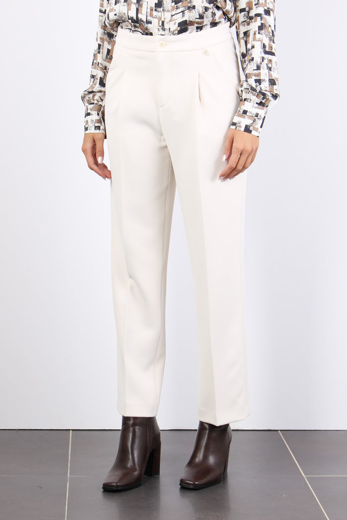 Pantalone Palazzo Crepe Naturale-6