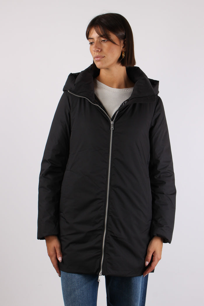 Piumino Nylon Liscio Black-6