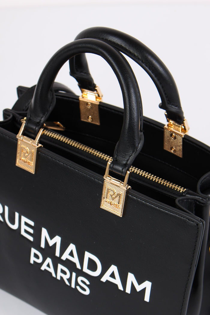 Shopping Mini Logo Black-4