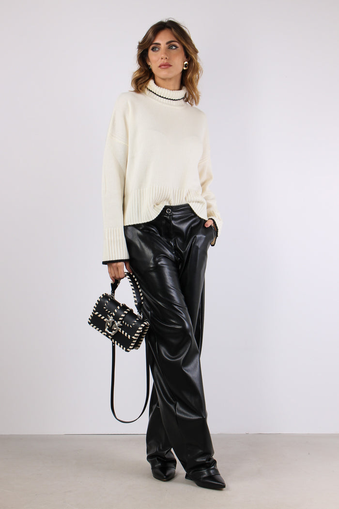 Falkland Collo Alto Misto Cach Bianco Meringa-3