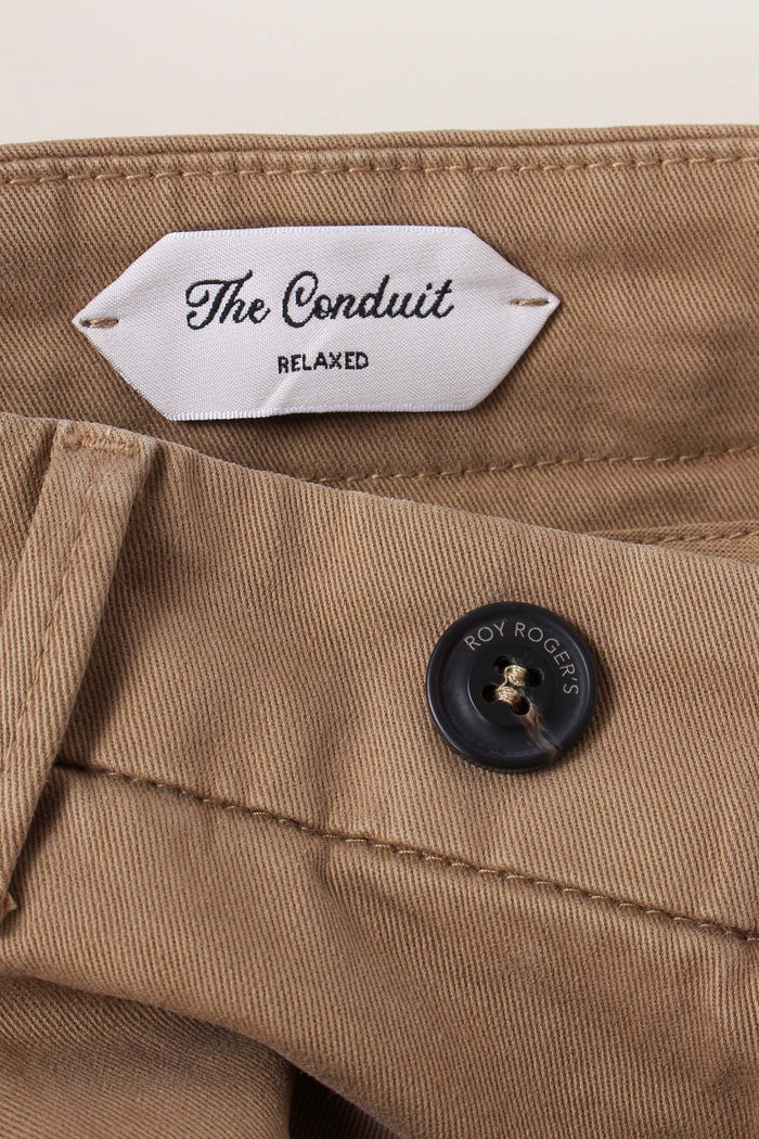 Pantalone Chino Gabardina Read Beige-8