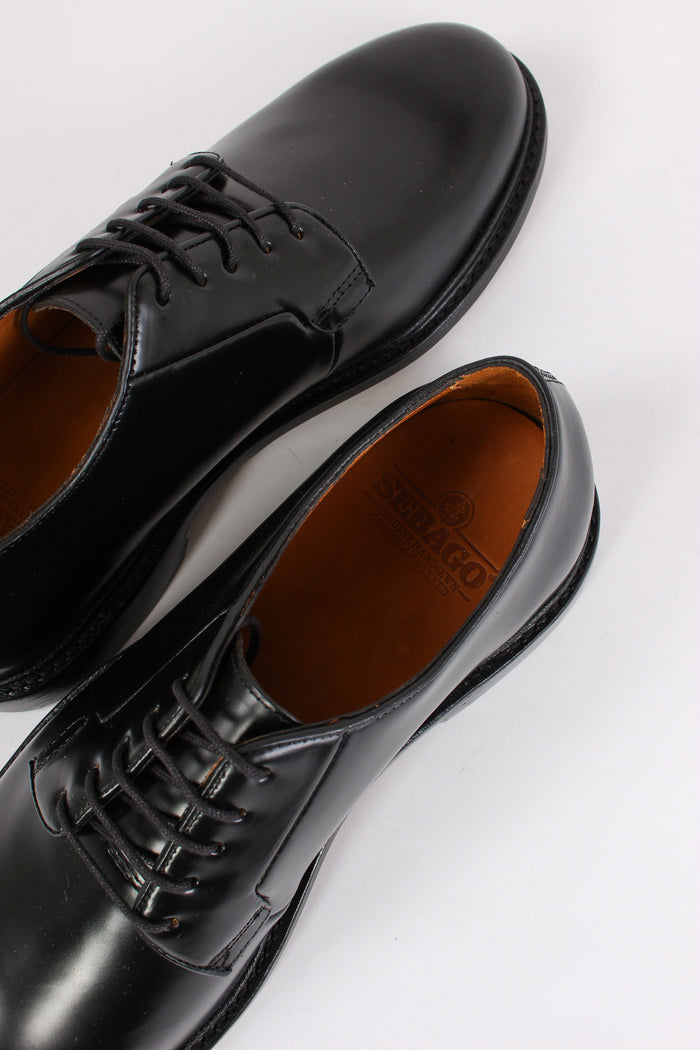 Scarpa Allacciata Pelle Black-4