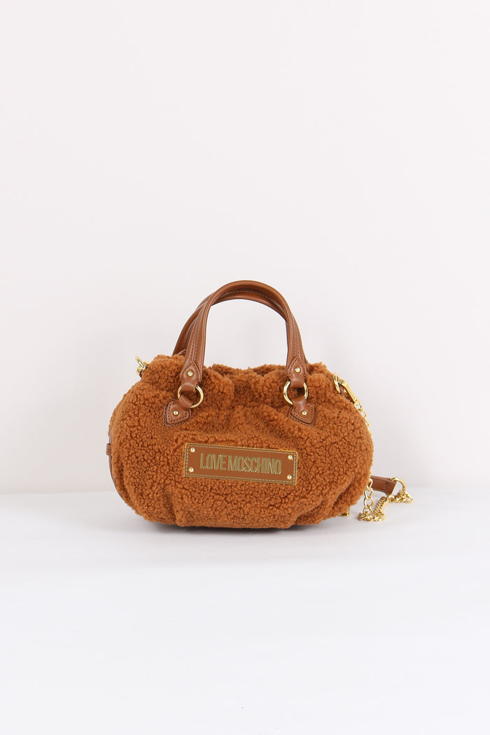 Tracollina Tonda Teddy Cuoio