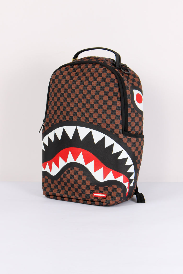 Backpack Sharks Pyramid Marrone-2