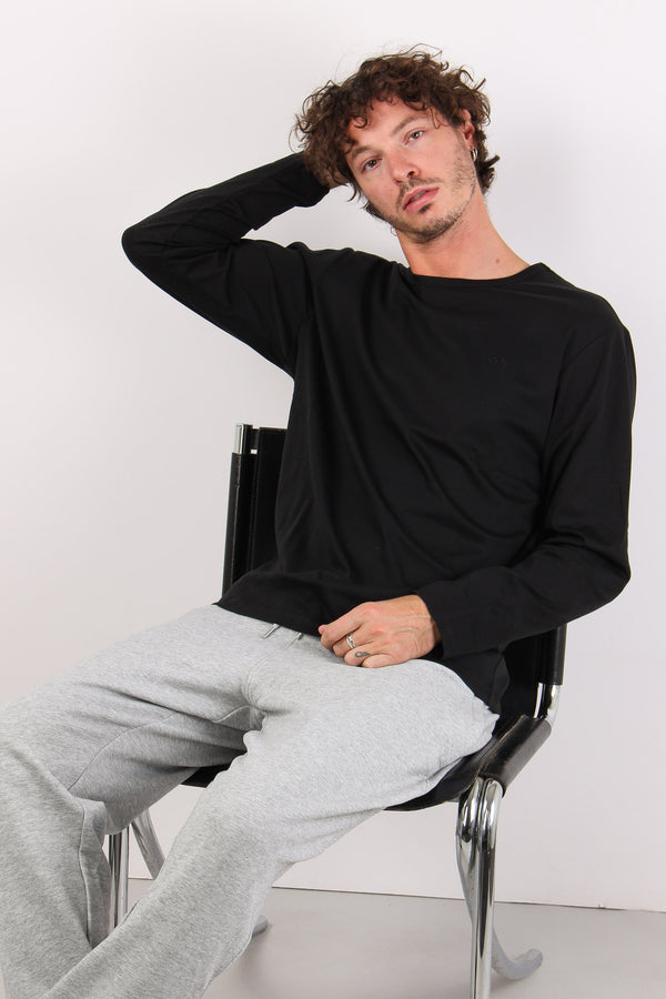 T-shirt M/l Jersey Nero-2