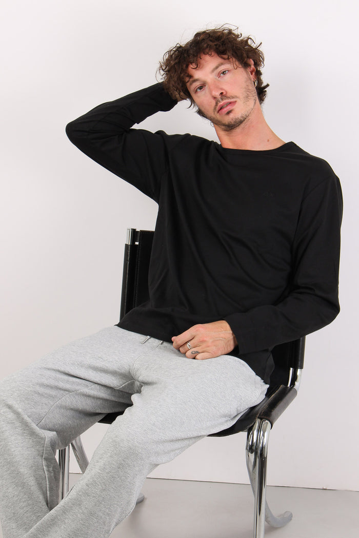 T-shirt M/l Jersey Nero-2