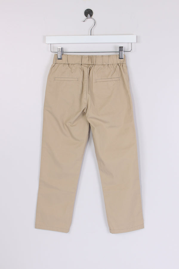Pantalone Coulisse Popeline Stone-2