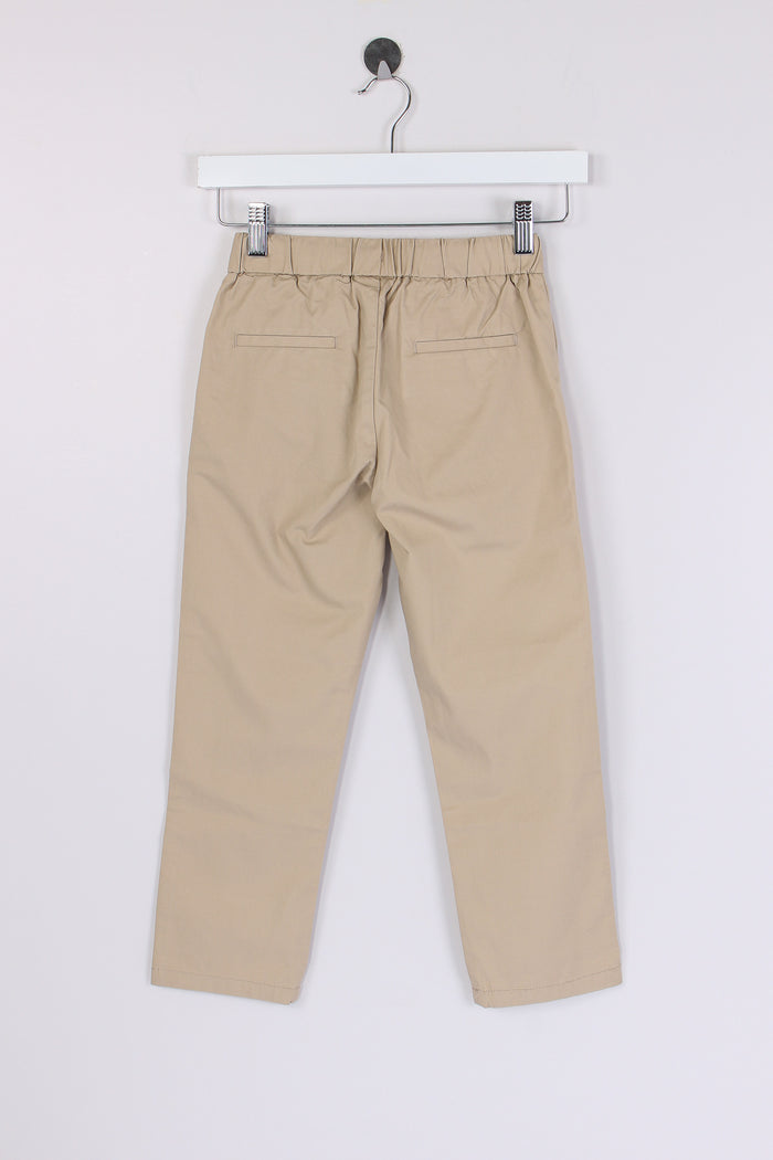 Pantalone Coulisse Popeline Stone-2