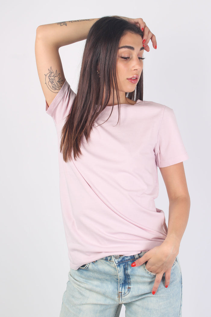 T-shirt Basica Rosa-4