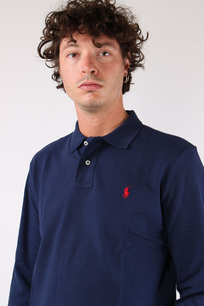 Polo M/l Cotone Newport Navy-7