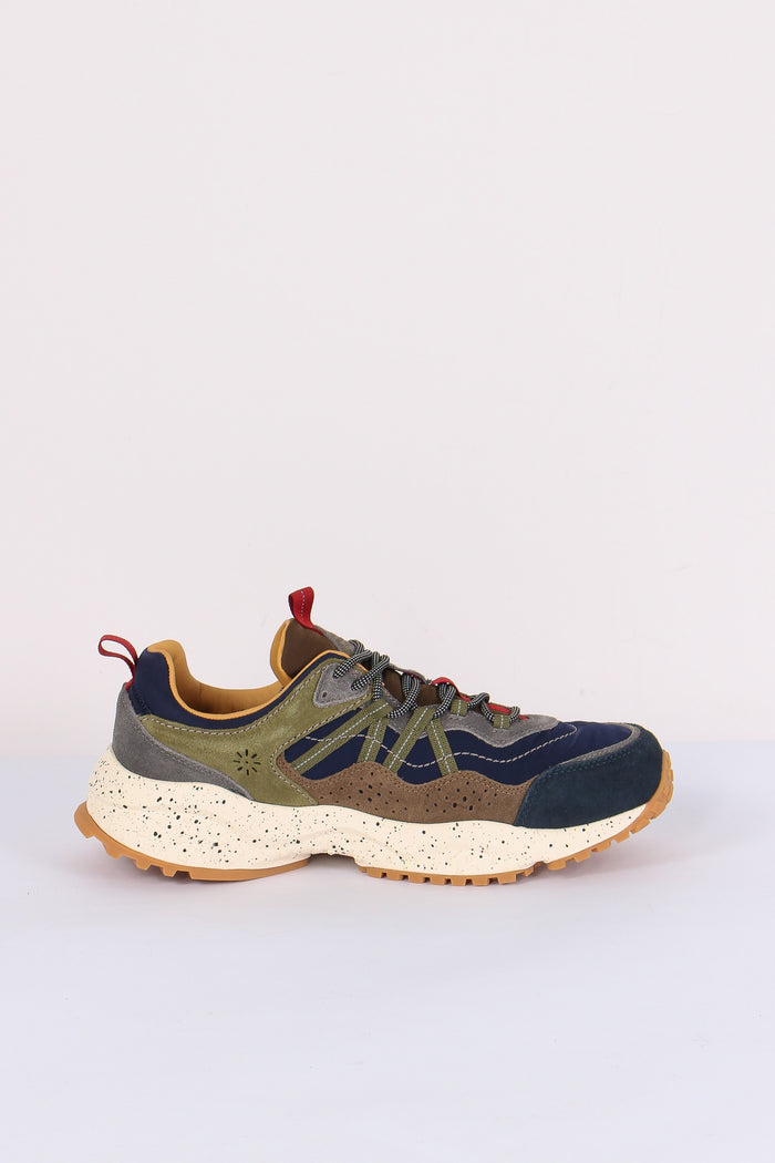 Sneakers Sanchia Cow Velour Black/brown