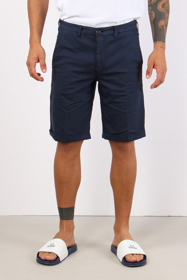 Bermuda Chino Regular Blu-2