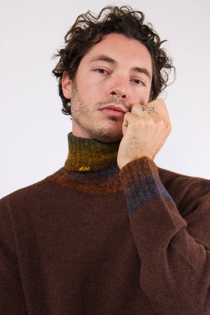 Collo Alto Polsino Sfumato Moro-7