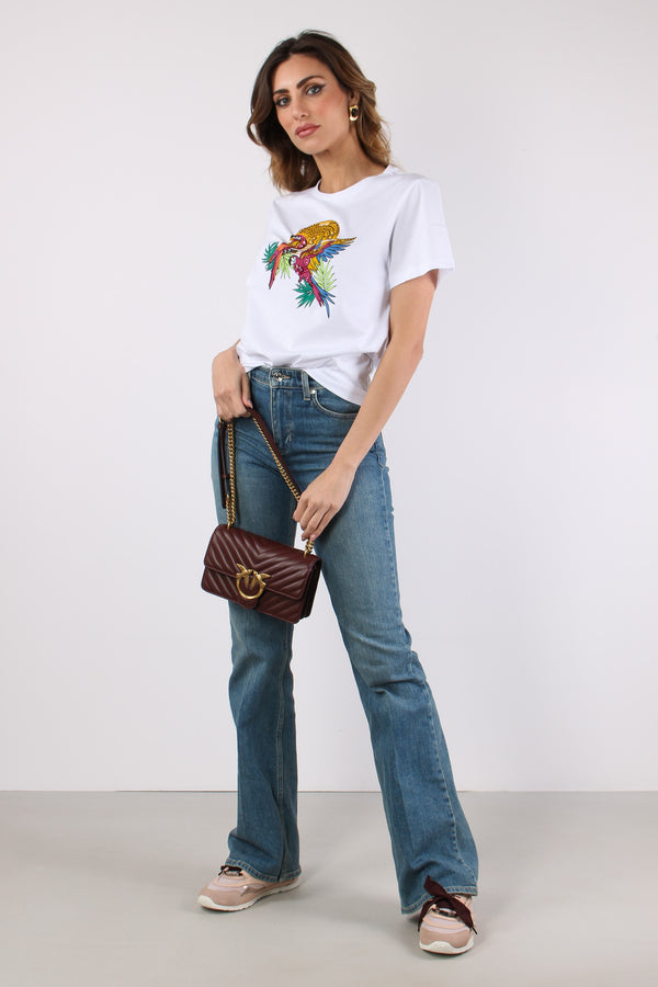 T-shirt Stampa Tucano Bianco
