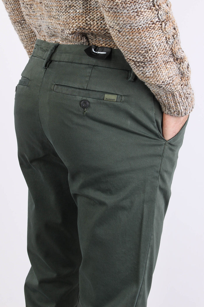 Pantalone Chino Slim Olive Green-7