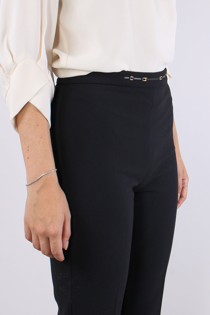 Pantalone Trombetta Nero-10