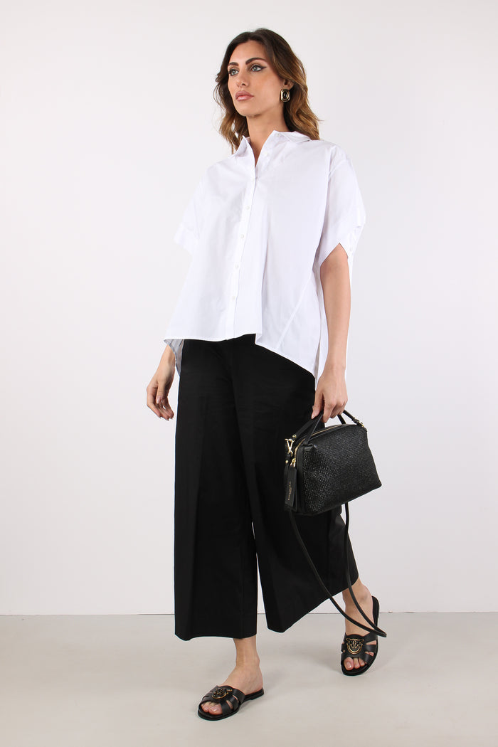 Pantalone Cropped Nero-3