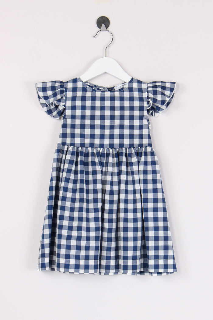 Abito Vichy Blu