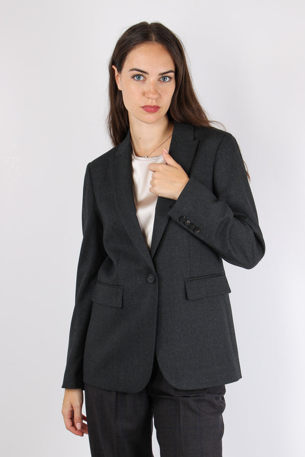 Giacca 1 Bottone Antracite-2