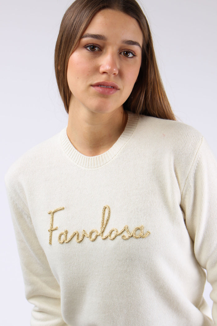 Girocollo Favolosa Panna-8