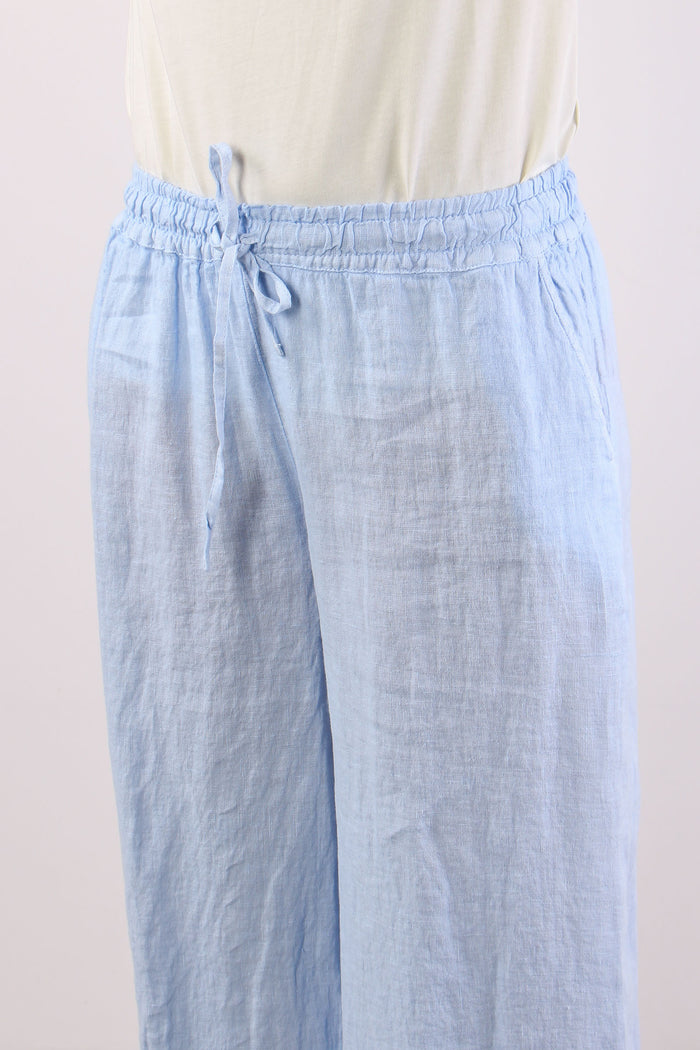 Pantalone Palazzo Lino Azzurro-7