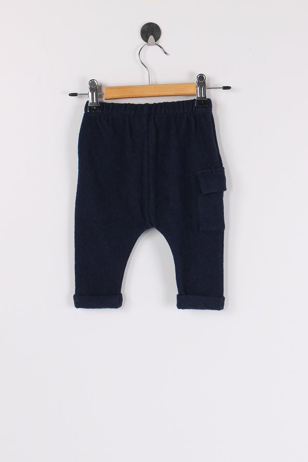 Pantalone Caldo Cotone Dark Blue-2