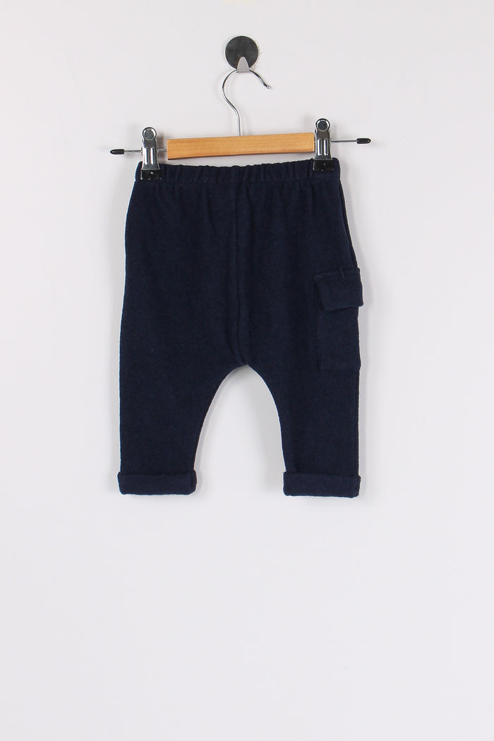 Pantalone Caldo Cotone Dark Blue-2