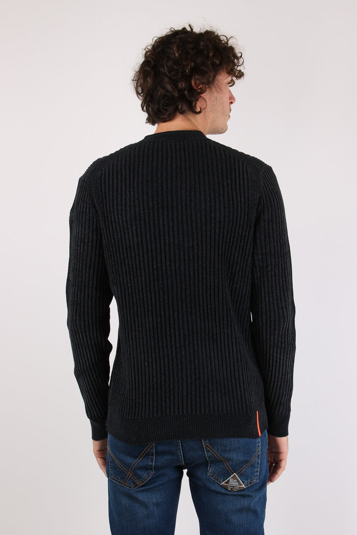 Girocollo Coste Blue Black-5