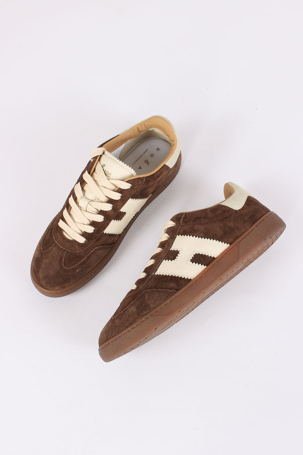 Sneakers Cool Allacciato H Moro/bianco-2