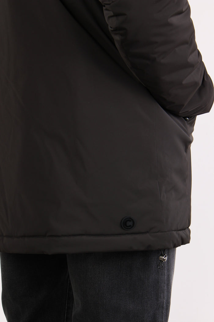 Soprabito Liscio Ovatta Nero-7