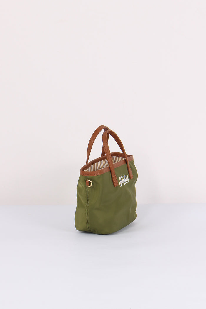 City Bag Mini Nylon Militare-6