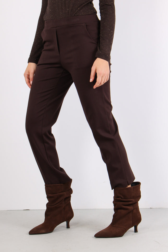 Pantalone Punto Milano Spacche Moro-3