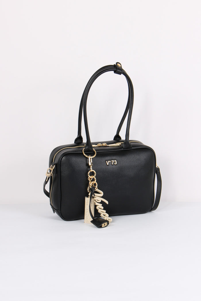 Penelope Bauletto Manico Lungo Nero-6