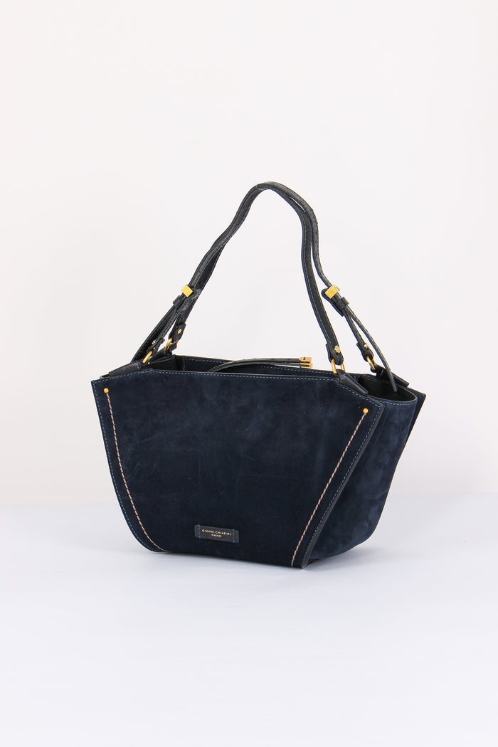 Bloom Shopping Suede Stampa Struzzo Notturno-2