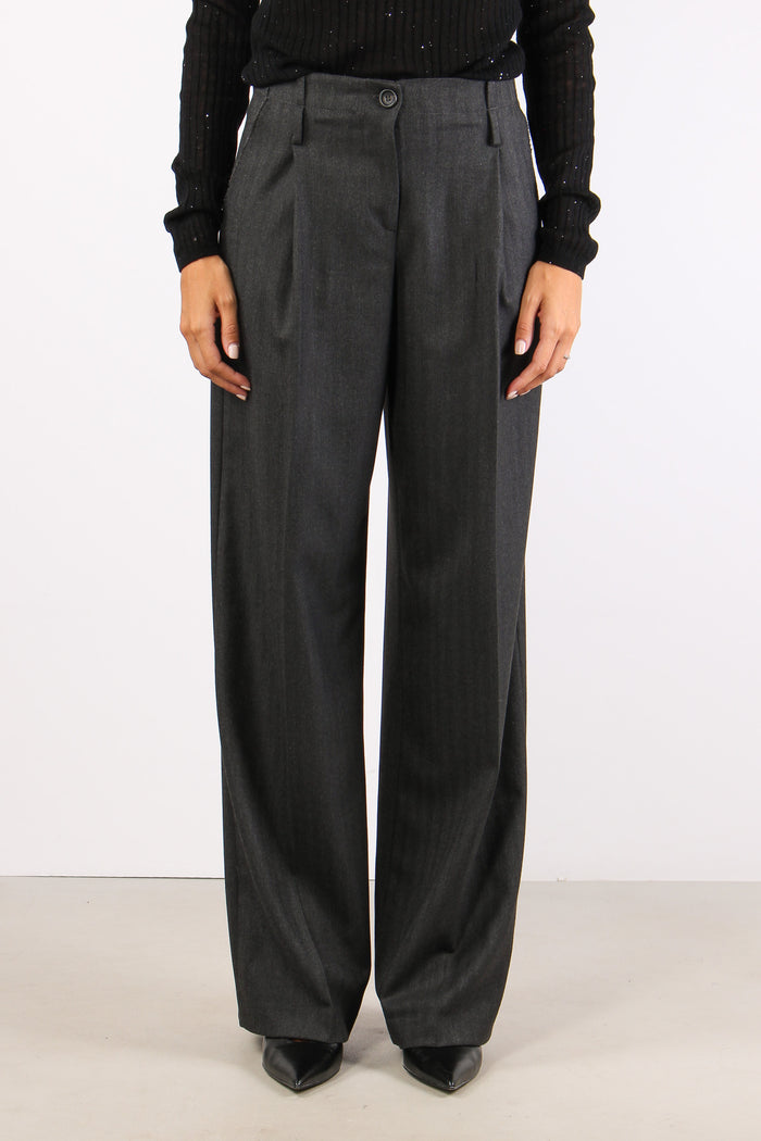 Pantalone Dritto Pences Grigio-2